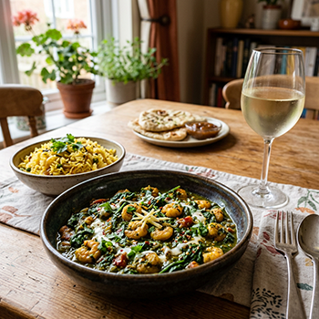 Prawn Palak
