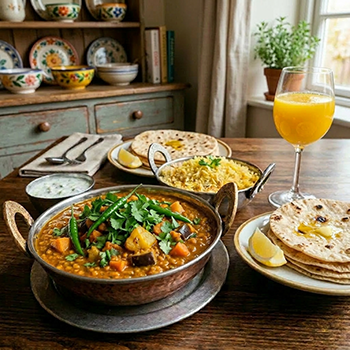 Vegetable Dansak