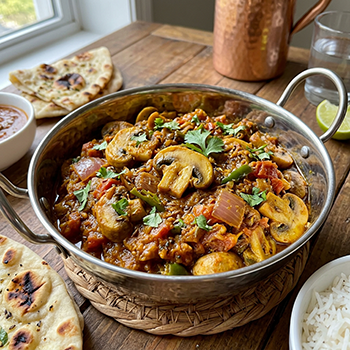Mushroom Bhaji